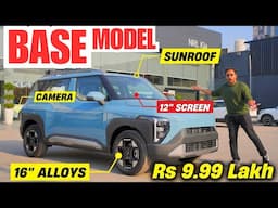 🔥 Base Model 🔥 Kia Syros BASE Variant Explained 🤯 Kia Syros HTK (O) | on Road Price | XUV3XO Rival