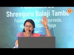 Dr. Medha Kulkarni - Member of Parliament, Rajyasabha, speech at Celebrating 40 years event, Pune