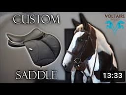 My experience buying a custom Voltaire Saddle || Saddle Unboxing REUPLOAD