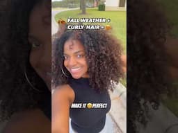 😍Can You Relate? BEST Wash N Go Weather! #curlyhair #canyourelate #washngo