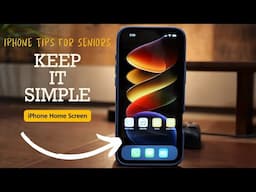 iPhone Home Screen - Keep it Simple!