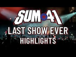 Highlights From the Last Sum 41 Live Show Ever!