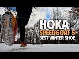 Hoka Speedgoat 5 Best Winter Running Shoe