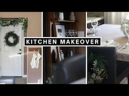 *LAST MINUTE* KITCHEN MAKEOVER UNDER $100! | HOW TO THRIFT AND STYLE YOUR KITCHEN ON A BUDGET!