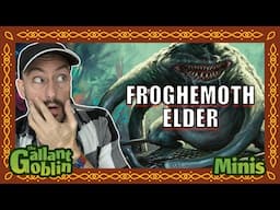 Froghemoth Elder Review - Icons of the Realms - D&D Painted Mini - WizKids Games