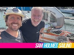 How to set up small sailboat for solo nonstop circumnavigation with Mark Sinclair