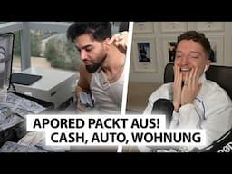 ApoRed zeigt uns seine Wohnung, sein Vermögen & sein Auto!