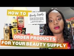 How frequent to reorder inventory/ Factory to consider/ Clarity call recap/ Beauty Supply Inventory