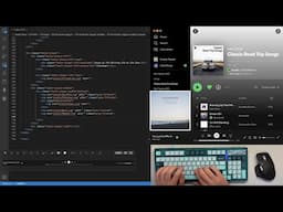 ASMR Programming - Spotify Desktop App - No Talking