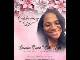 Funeral ceremony-Shawana Lewis-09/14/24