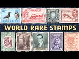 World Rare Stamps Worth Money - Spain To Hawaii | Top Philatelic Pieces