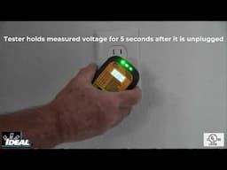 How To Use the IDEAL 61-517 Receptacle-Voltage-GFCI Tester