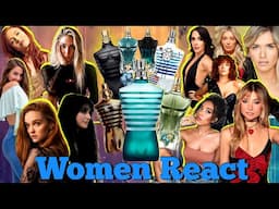 WOMEN REACT to LE MALE fragrances by Jean Paul Gaultier | JPG