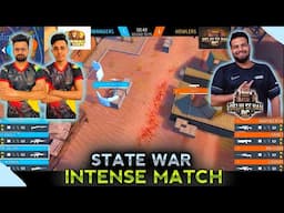 MOST INTENSE MATCH OF STATE WAR S2 | HARYANA KE SHER VS DELHI SE HAI | DELETE,FOZYAJAY VS JONTY,KD