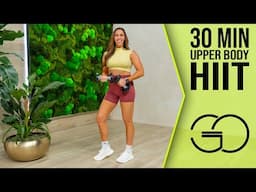 Lean Arms Challenge! UPPER BODY HIIT Workout | GO - Day 9