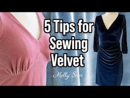 How to Sew Velvet