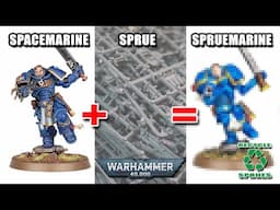 Turn Warhammer 40k Sprues into a SPRUEMARINE...