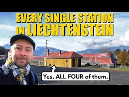 I Tried To Visit Every Single Railway Station In Liechtenstein