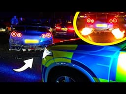 GTR Pulled By POLICE After Flames At Car Meet!