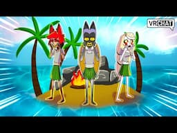 Stranded Naked on a Desert Island with the Hazbin Hotel in VRChat