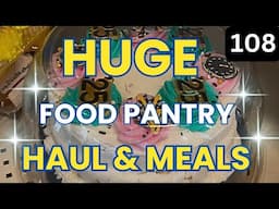 FRUGAL LIVING & Food Pantry Haul 2025 - Food Haul - FOOD BANK - Food Pantry Haul - Budget Meals