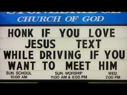 Funny Church Signs That Deserve All The Praise