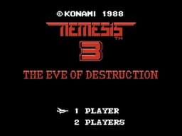 MSX Longplay [005] Nemesis 3: The Eve of Destruction (EU)