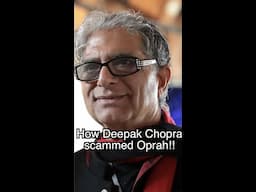 How Deepak Chopra scammed Oprah! #shorts