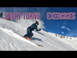 Short turns exercises 2021, visual learning