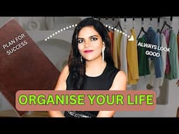 How To Be An Organized Women | 10 Habits Of Organized People | Hindi