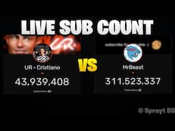 Live Sub Count of UR Cristiano Ronaldo (New Channel)