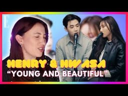 Henry Lau & Hwasa "Young and Beautiful" | Mireia Estefano Reaction Video