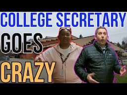 SECRETARY RAGES OUT - CALLS SECURITY - GETS EDUCATED!!!