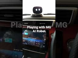 Trying some Voice Commands in MG Astor