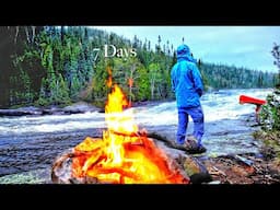 7 Day's Camping & Fishing Lake Superior's Remote North Shore Wilderness WILD TROUT Catch & Cook