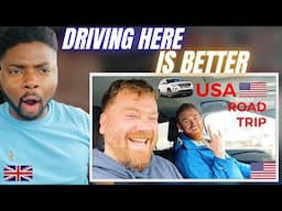 A BRIT DRIVES IN AMERICA FOR THE FIRST TIME!- Brit Reacts