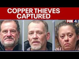 Trio of alleged copper cable thieves arrested in Fort Worth