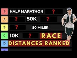 Ranking Popular Running Race Distances (My Opinion)