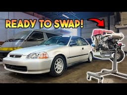 JDM K24 Swap for My Biohazard EK Civic – It’s Finally Happening!