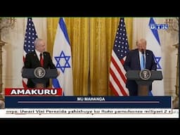 Perezida wa Leta Zunze Ubumwe za Amerika,Trump yatangaje ko Amerika igiye kuyobora agace ka Gaza