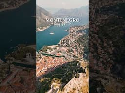 Montenegro is undeniably one of the underrated #europe destinations! 🇲🇪#kotor #travel #montenegro