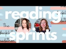 READING SPRINTS for the Backlist Readathon 2024