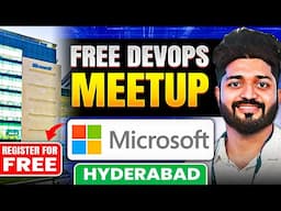 Biggest DevOps/AI Engineers meetup at Microsoft Office|Free Registration with Food/Office Entry ❤️