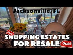 Thrifting home decor for resale | Discovering Hidden Treasures at Estate Sales