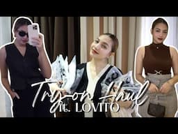 TRY-ON HAUL ft. LOVITO (Rich girl/old money vibe ootds)