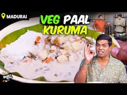 பந்தியில பஞ்சா பறக்கும் பால் குர்மா | Madurai Famous Veg Pal Kurma | Chef Deena's Kitchen