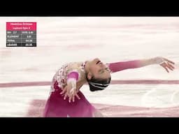 Madeline Schizas - 2025 Canadian National Figure Skating Championships Free Skate FS