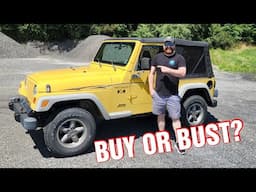 Buy or Bust! Jeep Wrangler TJ High Miles Review!