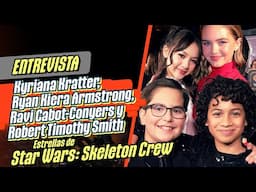 🎙️ ENTREVISTA al elenco juvenil protagónico de Star Wars: Skeleton Crew | Malditos Nerds @Infobae