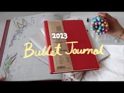 journal with me: 2023 muji planner bullet journal set up + ideas 💫